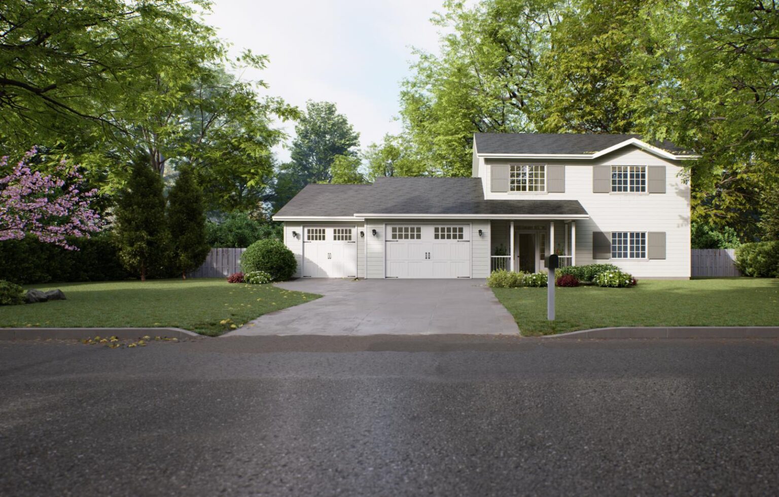 Hunstville Texas traditional home refinanced in beautiful area for upgrades