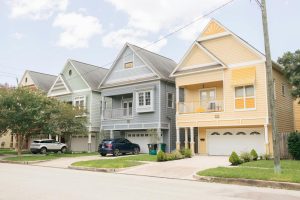 Modern suburban homes in a metro neighborhood representing metro housing trends Texas and evolving real estate demand.