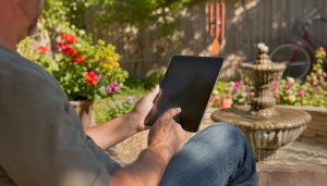 Homeowner using phone to file exemption